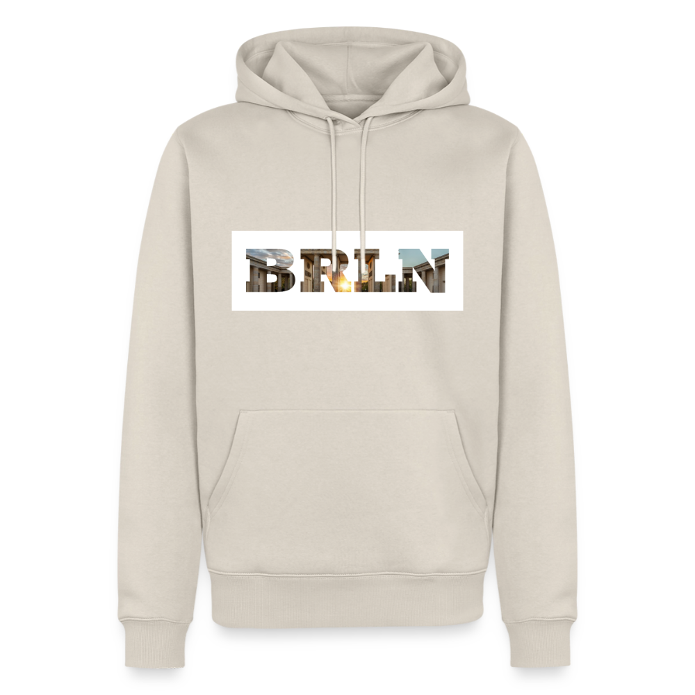 Hoodie Hamburg "BRLN Brandenburger Tor" Bright Edition - Beige