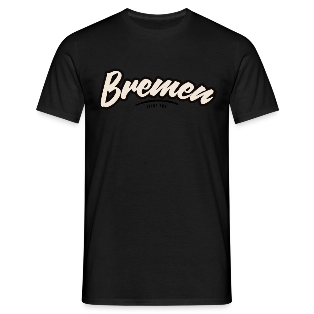 T-Shirt Bremen "Graffiti Tag" - Schwarz