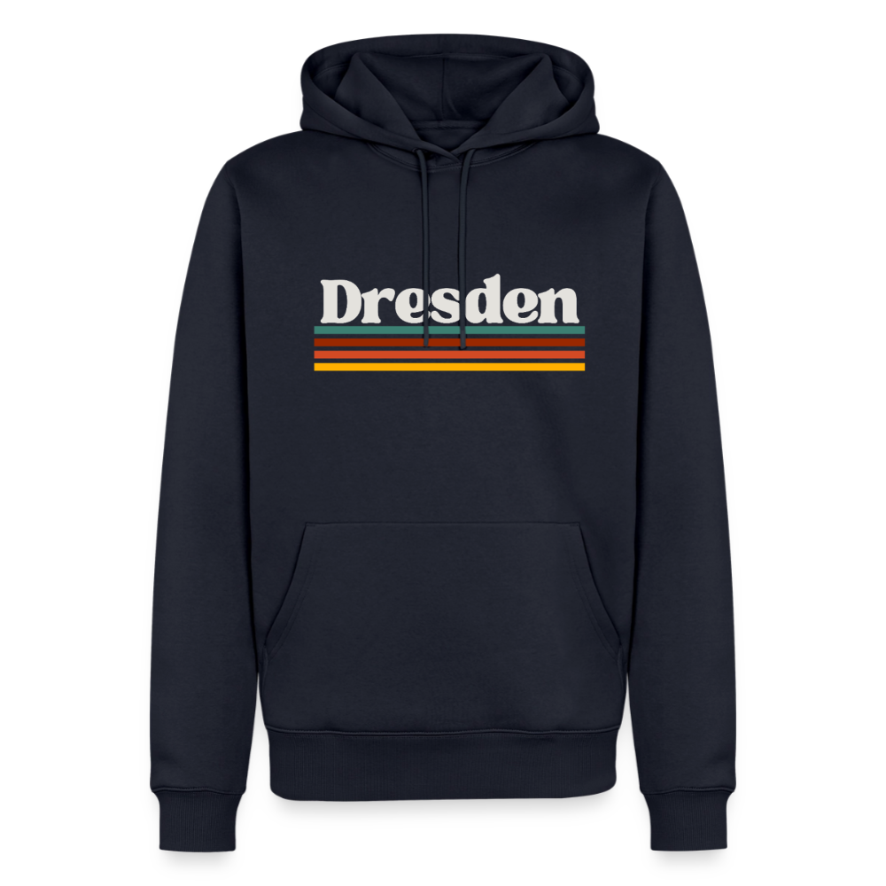 Hoodie Dresden "Retro" - Navy