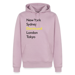 Hoodie Dortmund "Metropolen Big" Dark Edition - Altrosa