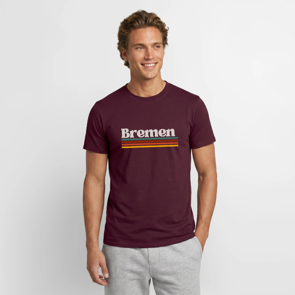 T-Shirt Bremen "Retro" - Ziegelrot