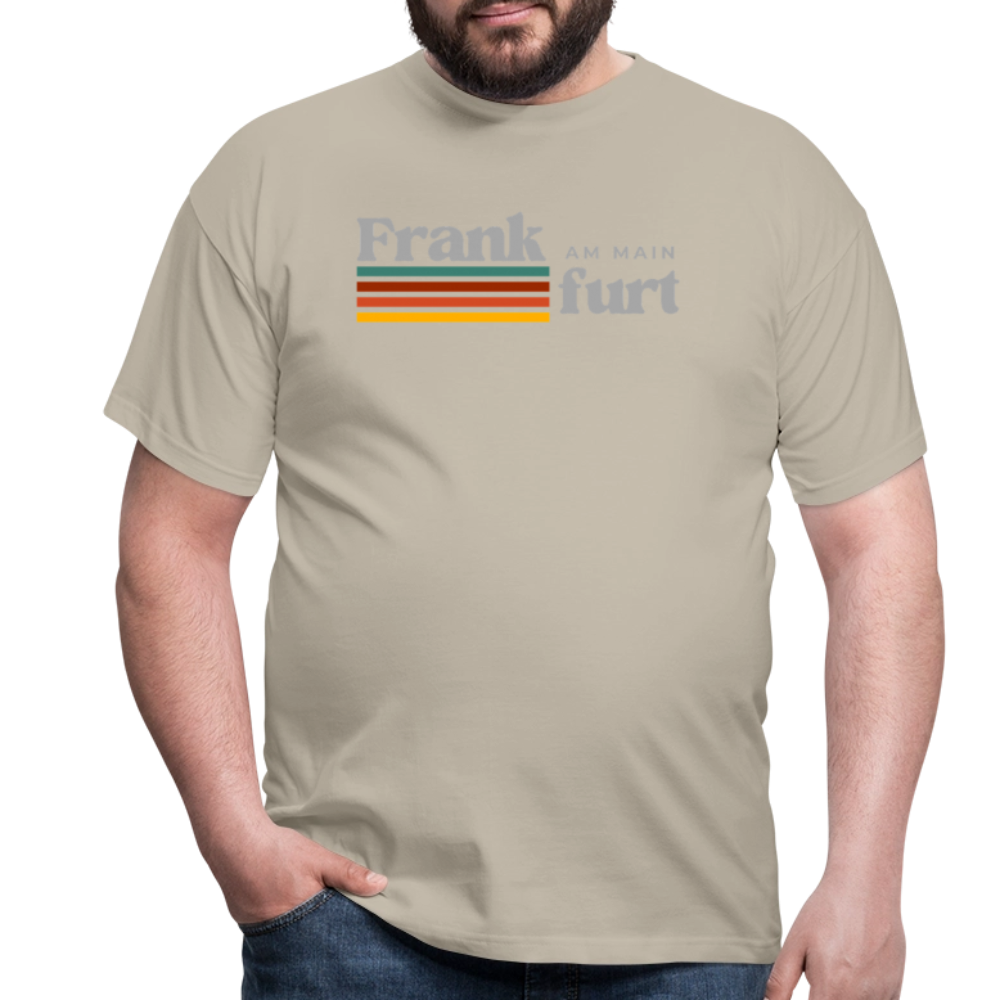 T-Shirt Frankfurt (Main) "Retro" - Sandbeige