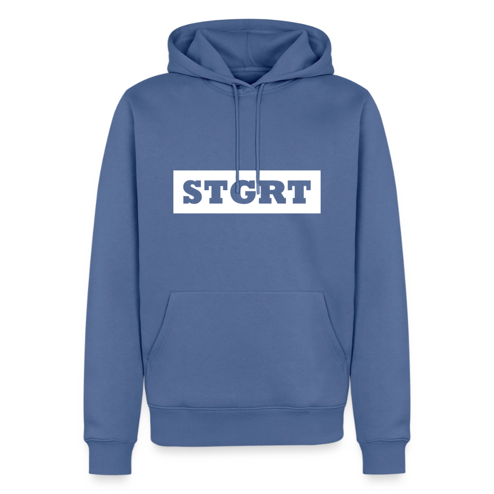 Hoodie Stuttgart "STGRT" Bright Edition - Taubenblau