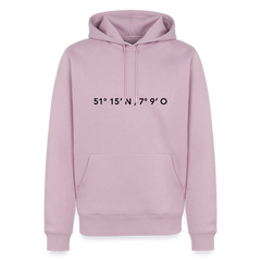 Hoodie Wuppertal "GPS" Dark Edition - Altrosa