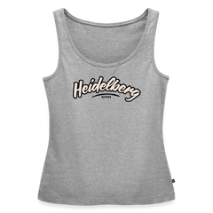 Tanktop Ladies Heidelberg "Graffiti Tag" - Grau meliert