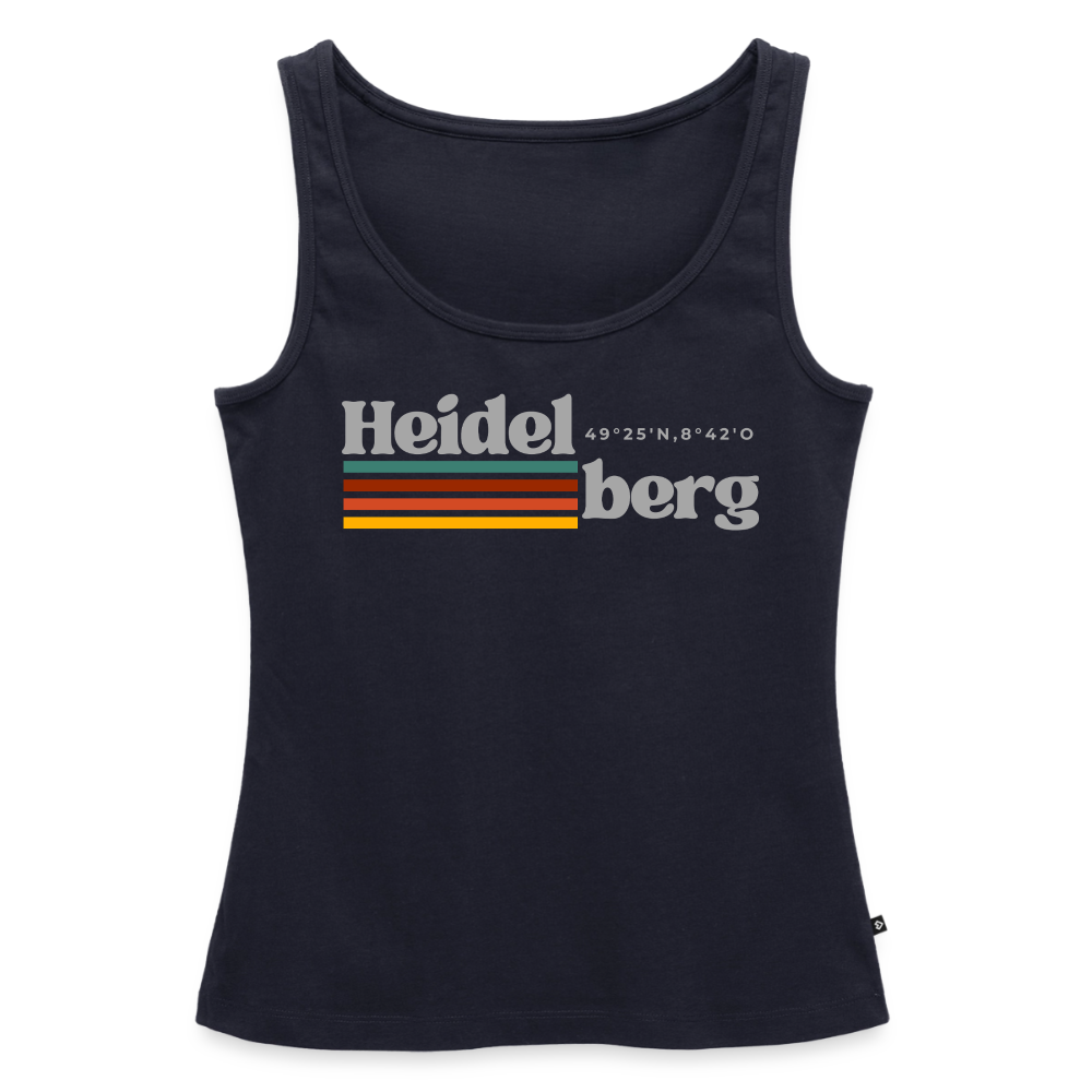 Tanktop Ladies Heidelberg "Retro" - Navy