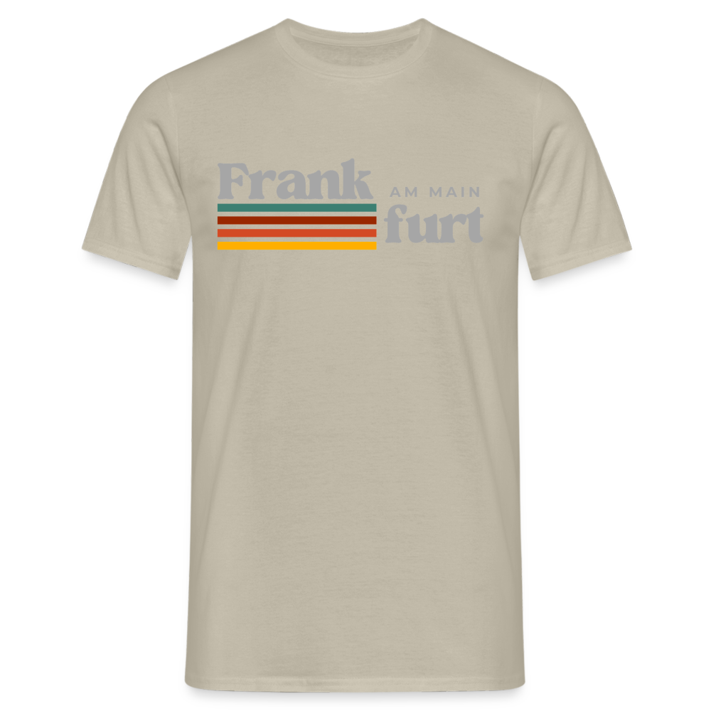 T-Shirt Frankfurt (Main) "Retro" - Sandbeige