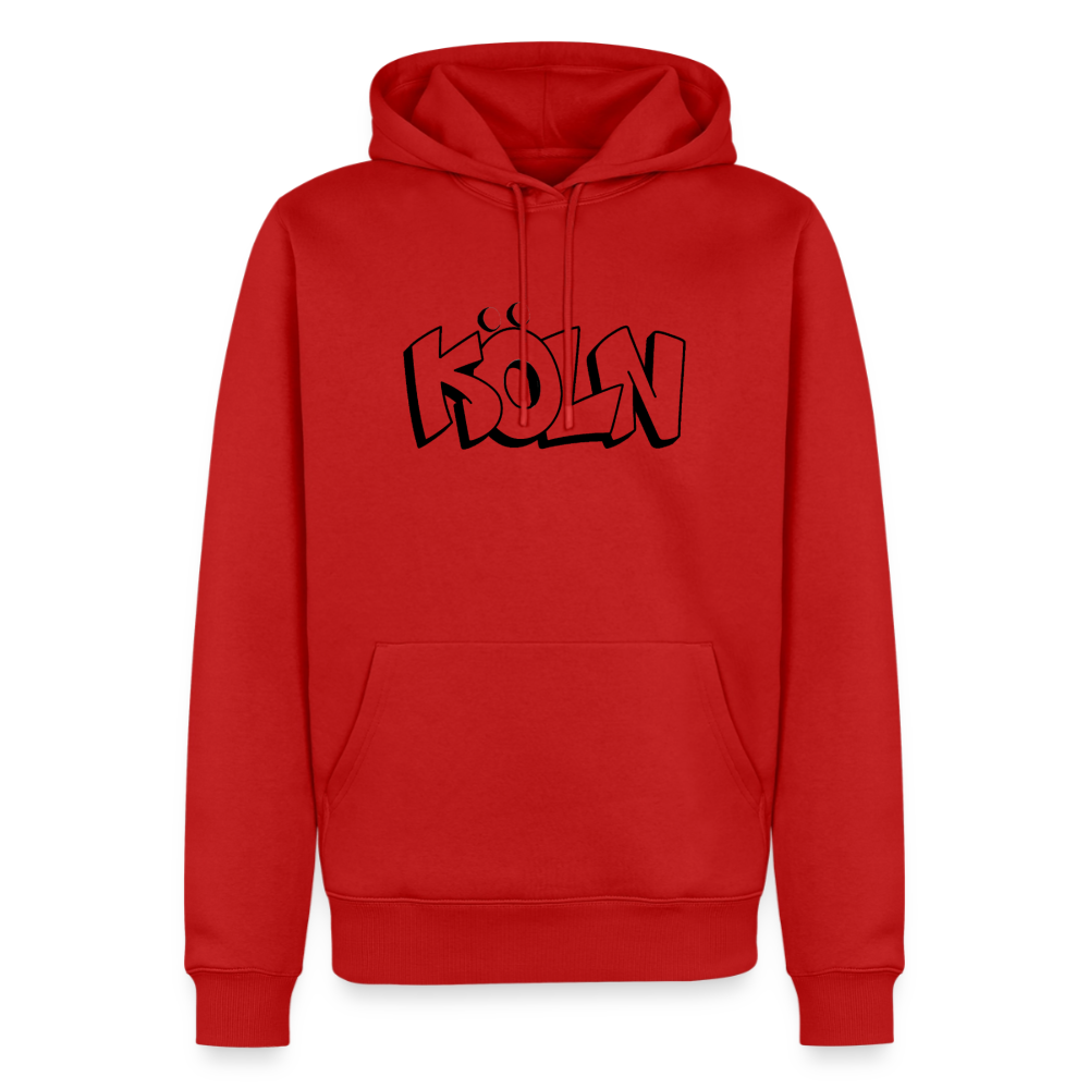 Hoodie Köln "Graffiti" Dark Edition - Rot