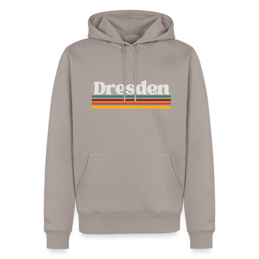 Hoodie Dresden "Retro" - Taupe