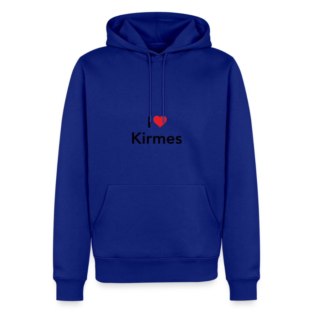 Hoodie "I Love Kirmes" Dark Edition - Royalblau