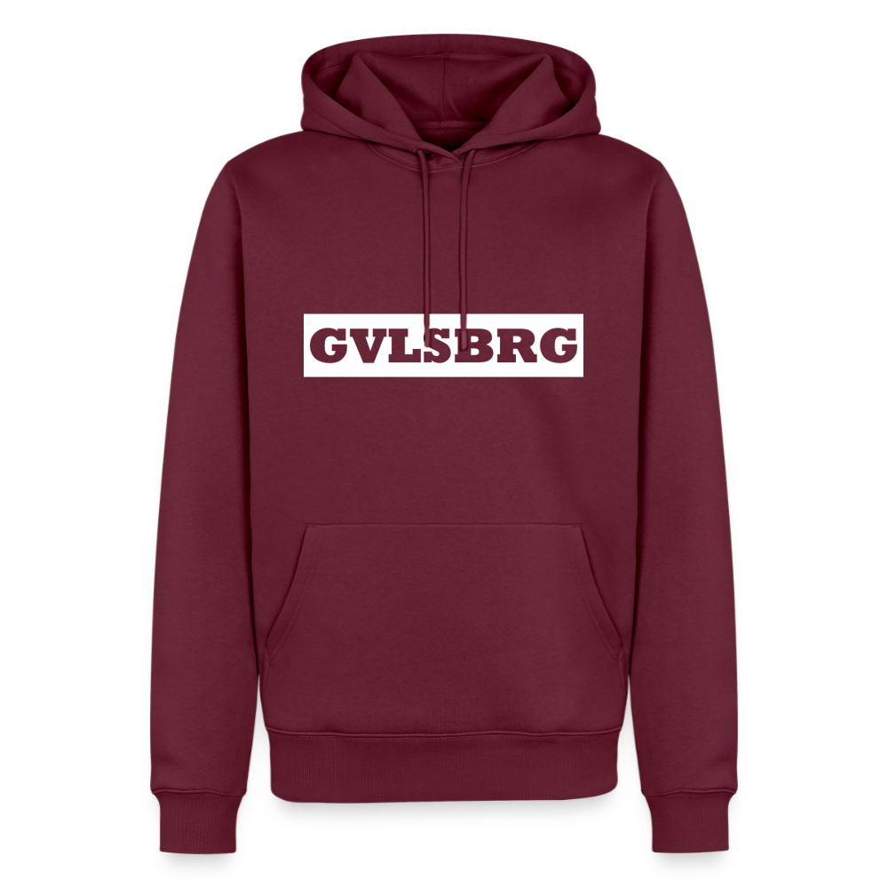 Hoodie Gevelsberg "GVLSBRG" Bright Edition - Burgunderrot