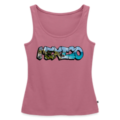 Tanktop Ladies Mexico Graffiti "Riviera" - Mauve