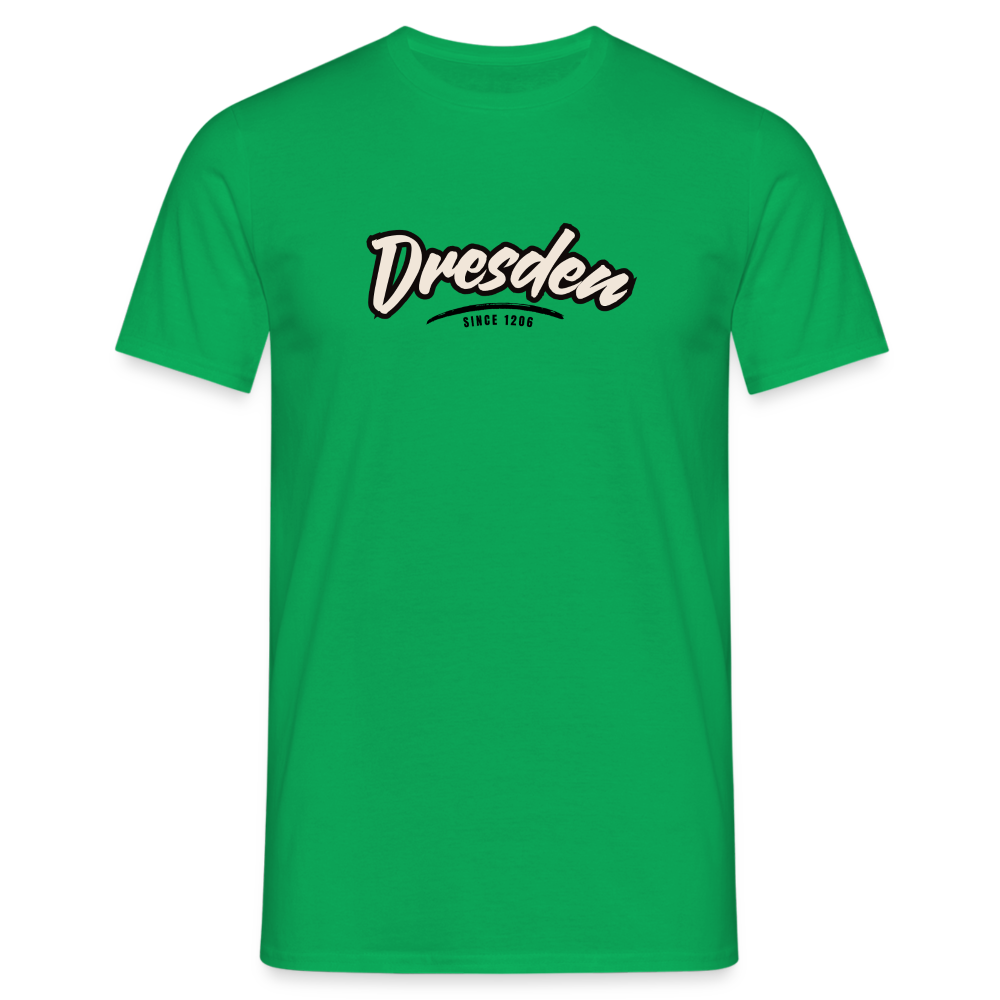 T-Shirt Dresden "Graffiti Tag" - Kelly Green