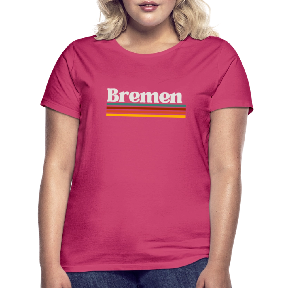 T-Shirt Ladies Bremen "Retro" - Azalea