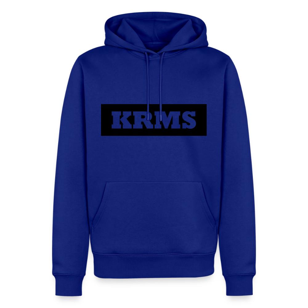 Hoodie "KRMS" Dark Edition - Royalblau