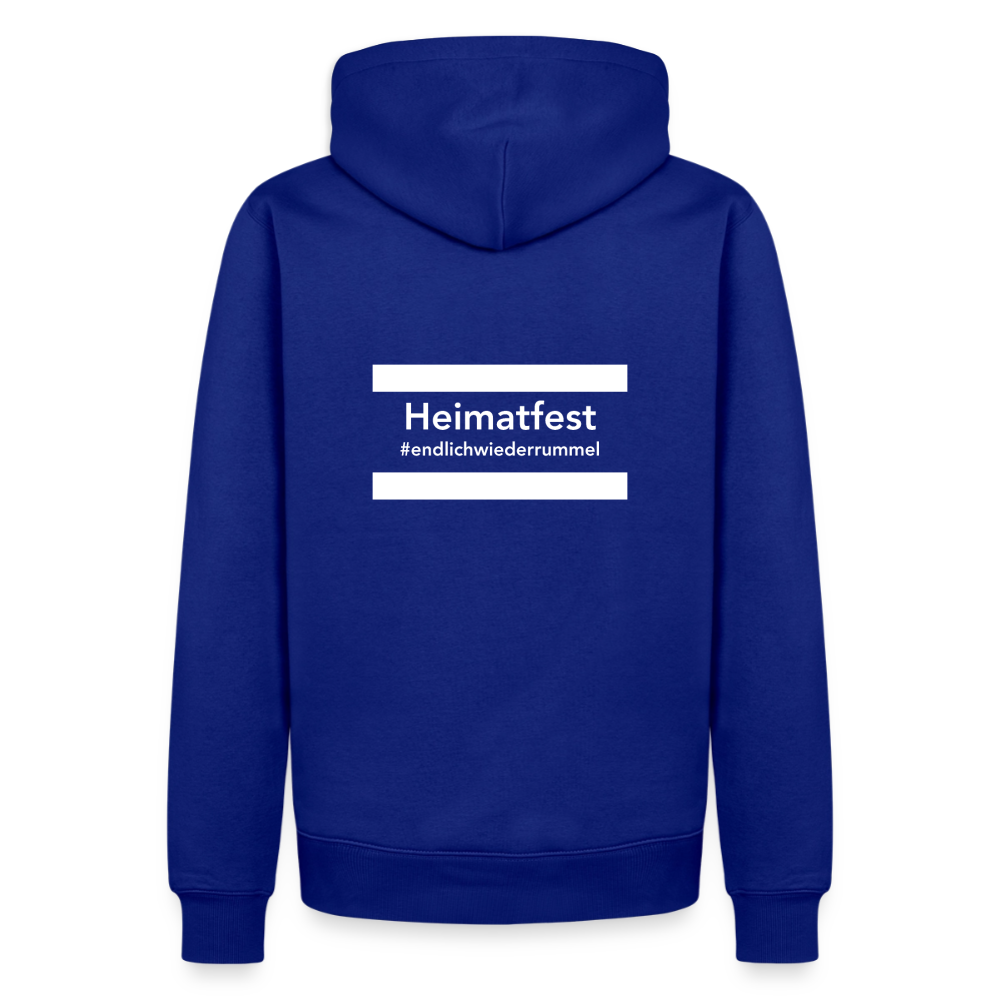 Hoodie Schwelmer Heimatfest #endlichwiederrummel - Royalblau