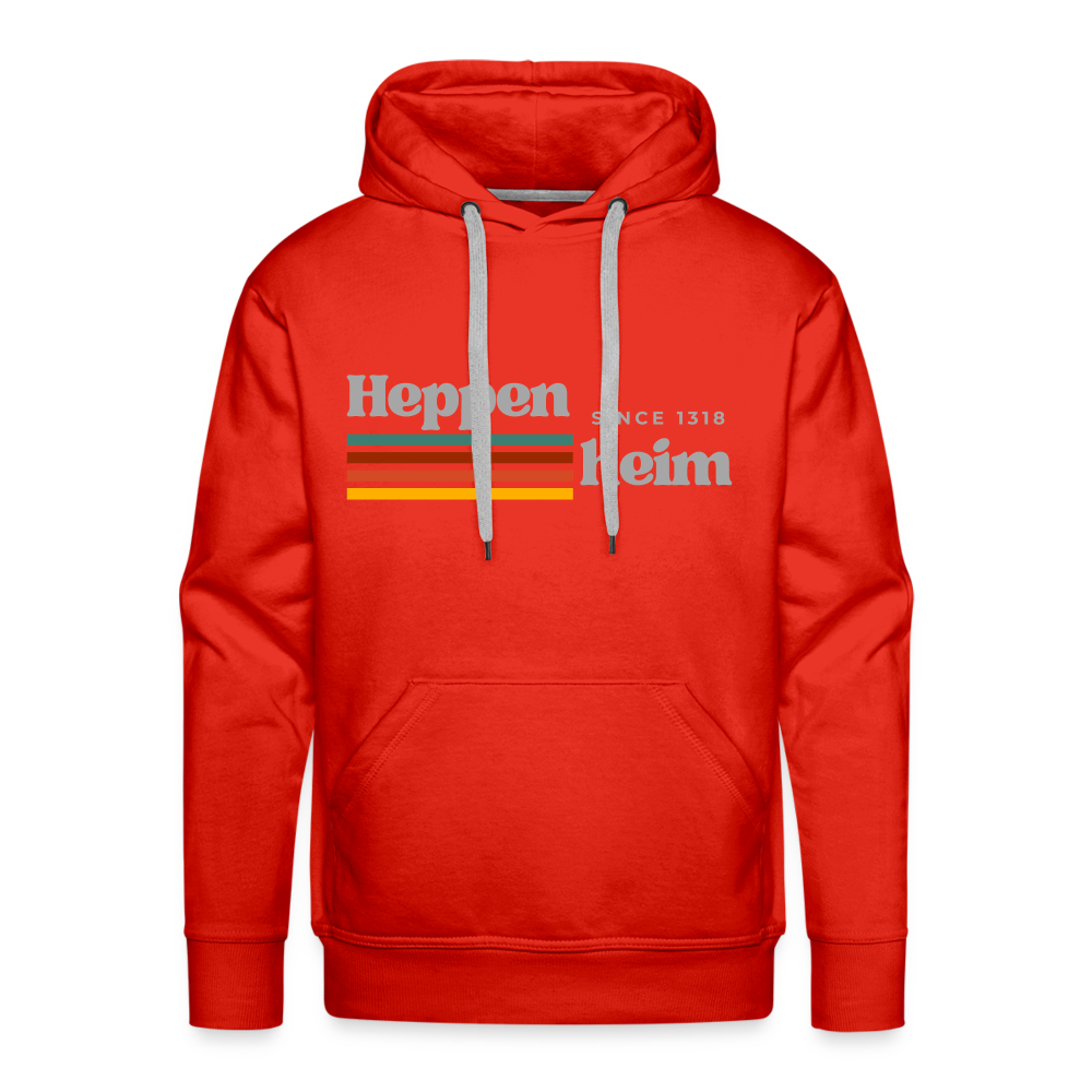 Hoodie Heppenheim "Retro" - Rot