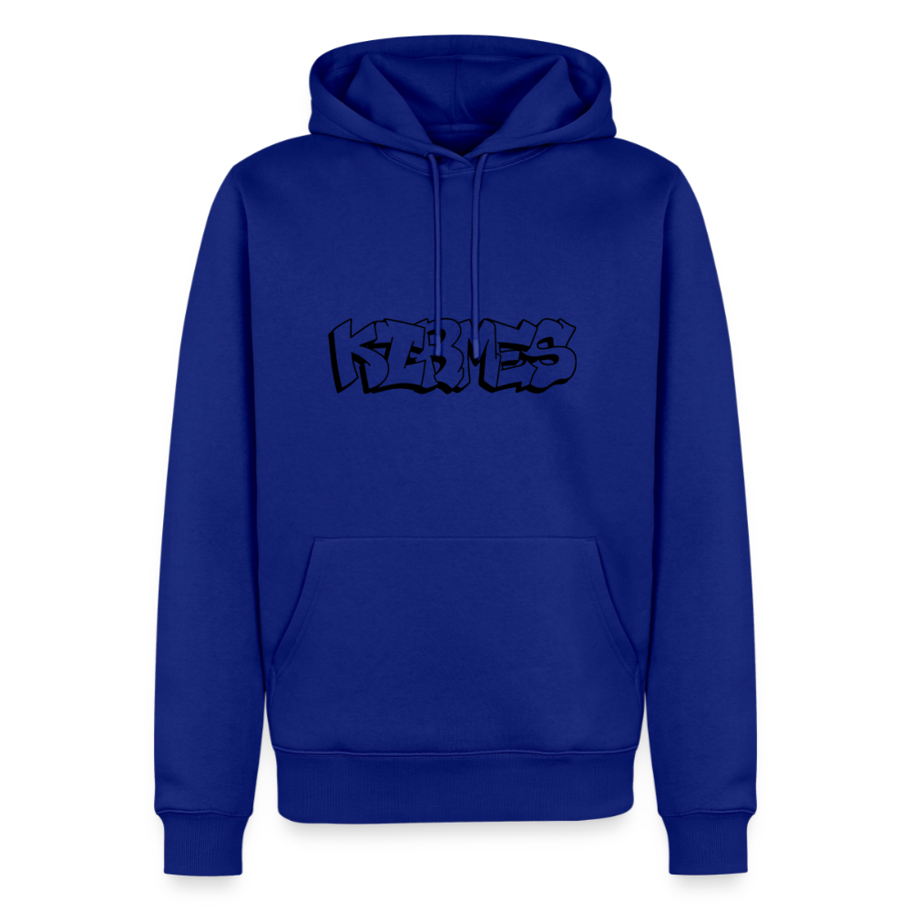 Hoodie Kirmes "Graffiti" Dark Edition - Royalblau