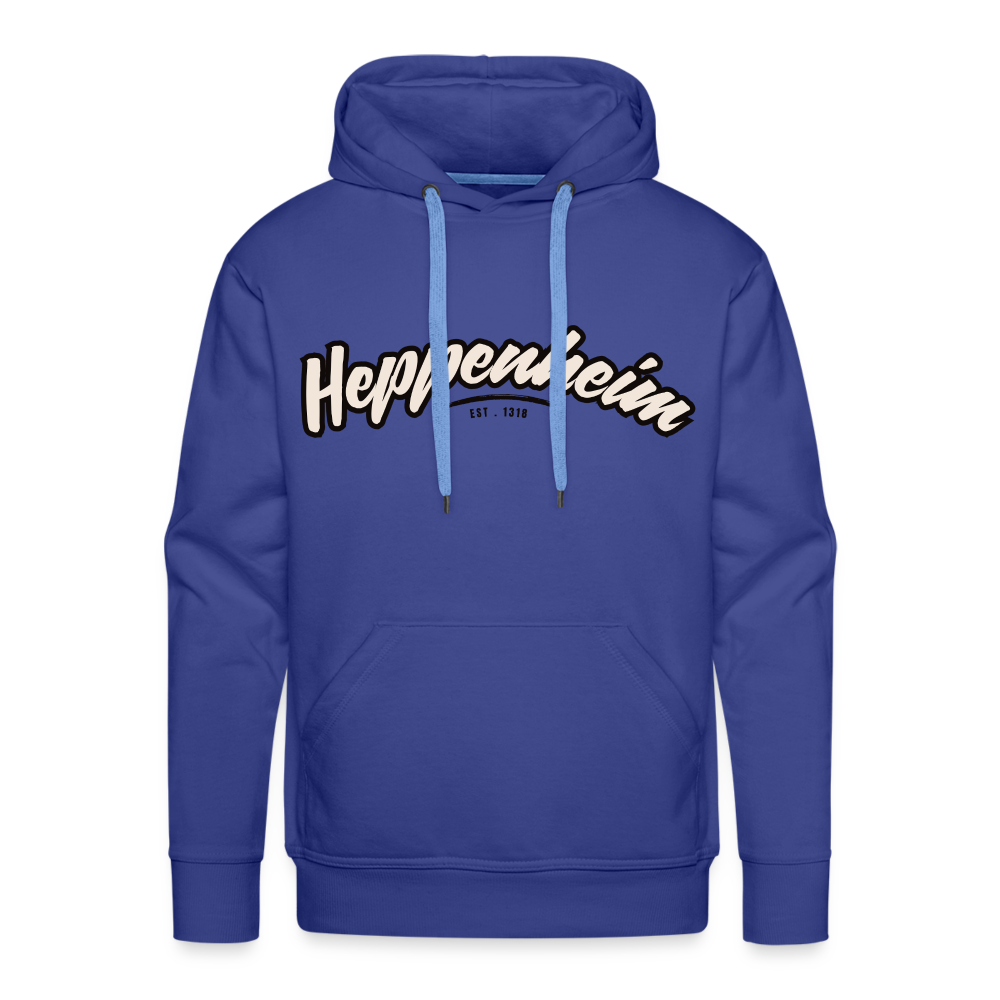 Hoodie Heppenheim "Graffiti Tag" - Königsblau