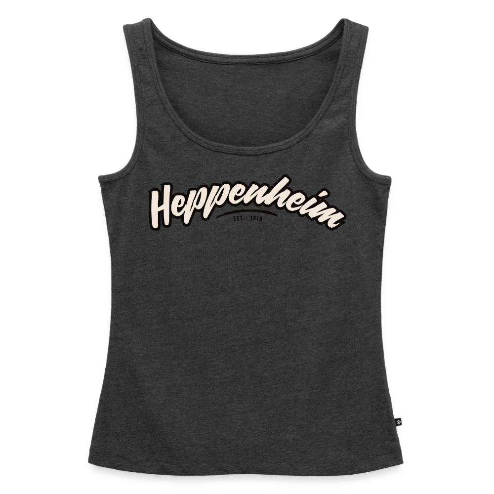 Tanktop Ladies Heppenheim "Graffiti Tag" - Anthrazit meliert