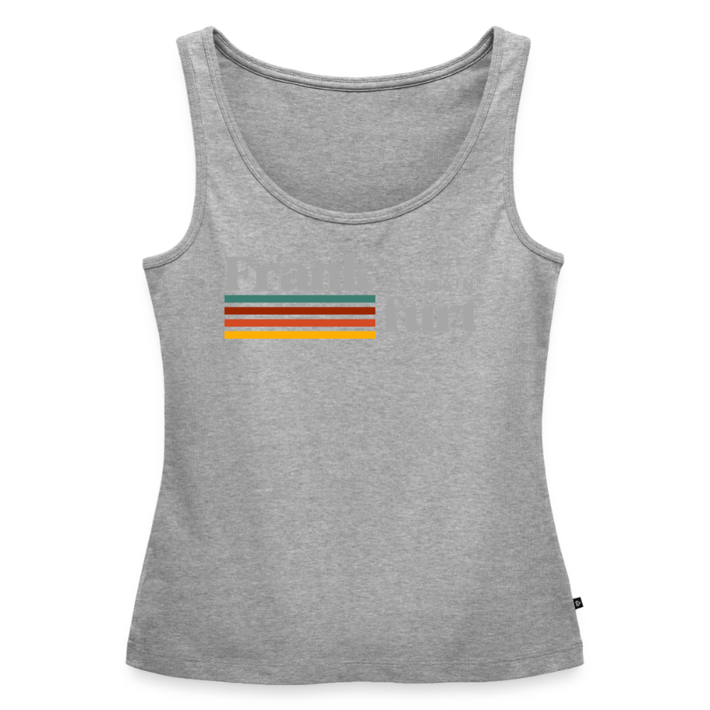 Tanktop Ladies Frankfurt (Main) "Retro" - Grau meliert