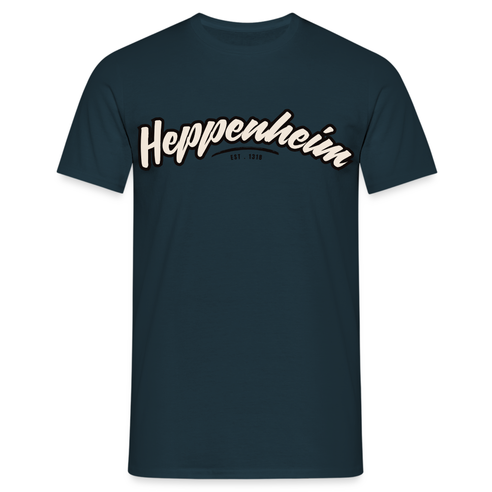 T-Shirt Heppenheim "Graffiti Tag" - Navy
