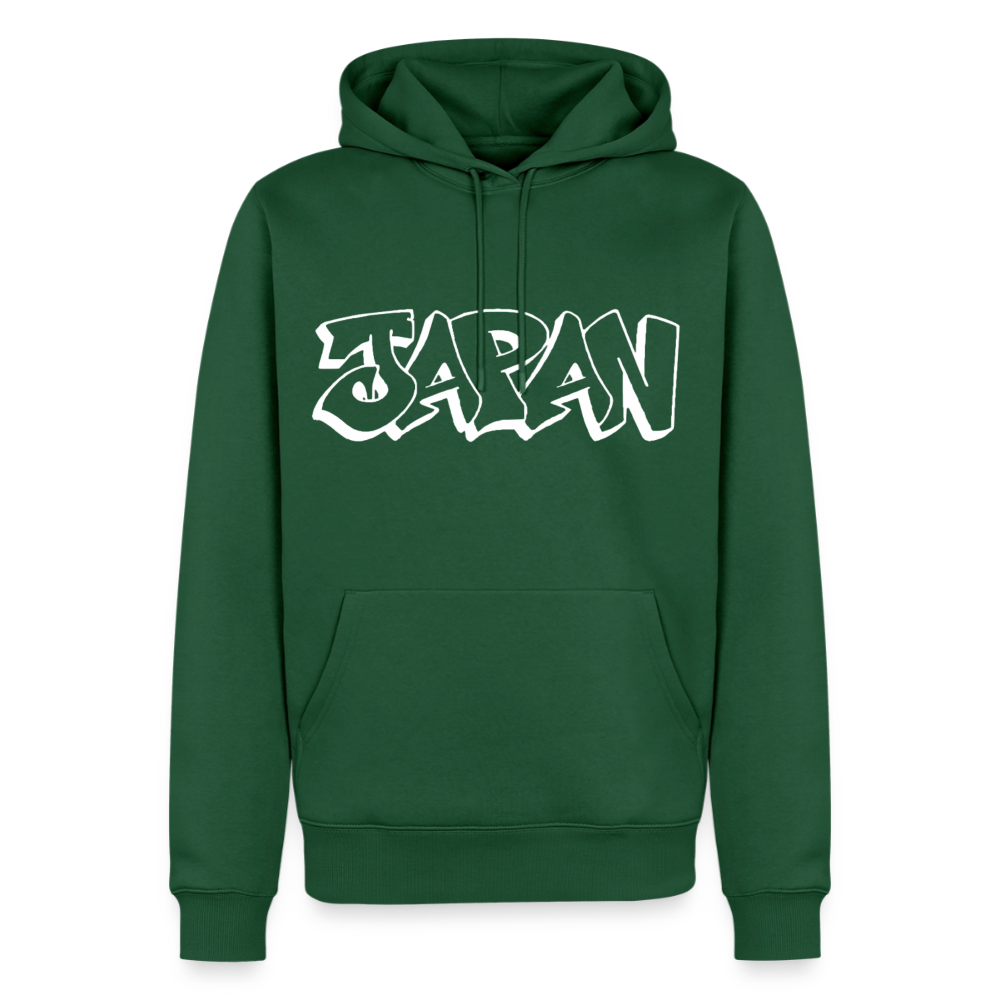 Hoodie Japan Graffiti "JP Bright Edition" - Flaschengrün