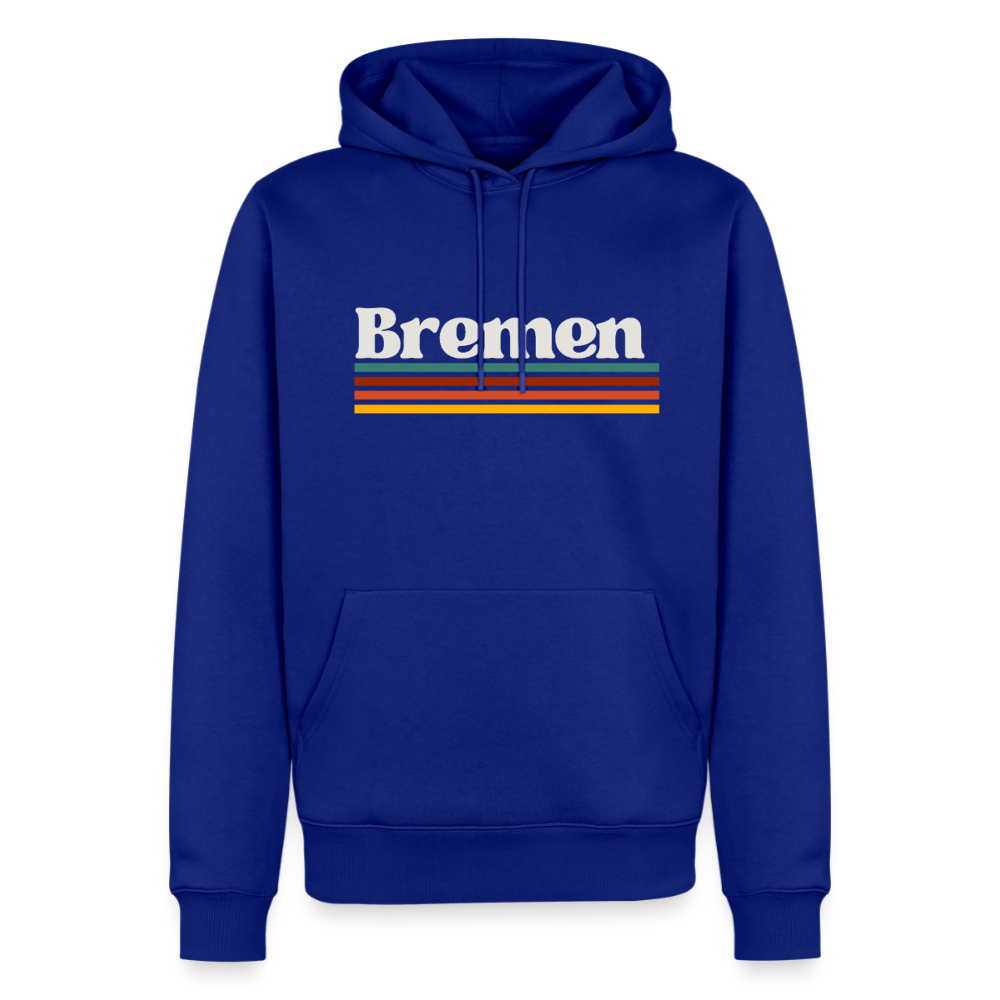 Hoodie Bremen "Retro" - Royalblau
