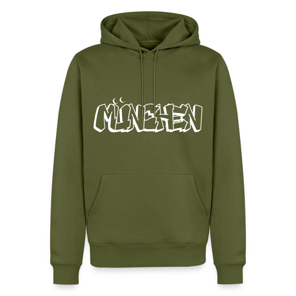 Hoodie München "Graffiti" Bright Edition - Khaki