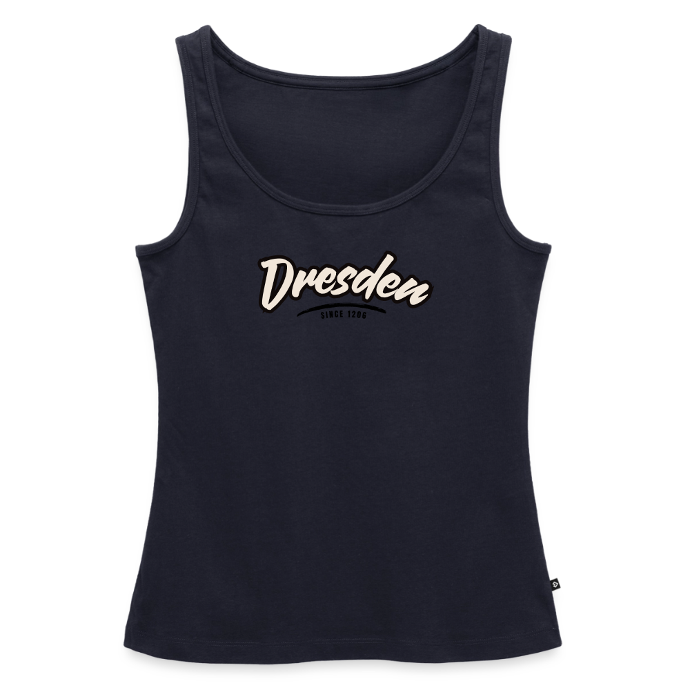Tanktop Ladies Dresden "Graffiti Tag" - Navy