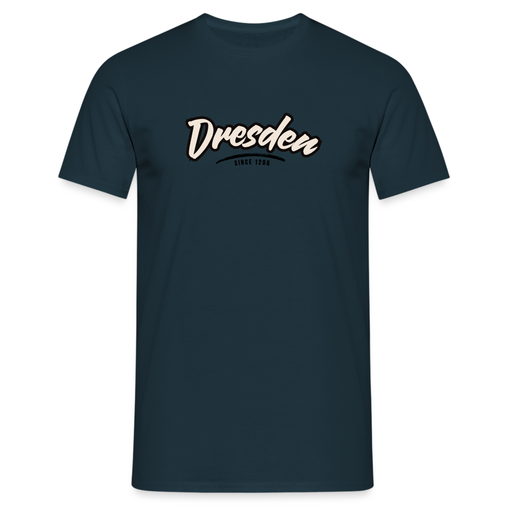 T-Shirt Dresden "Graffiti Tag" - Navy
