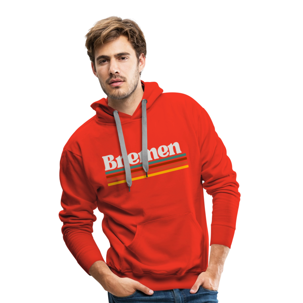 Hoodie Bremen "Retro" - Rot