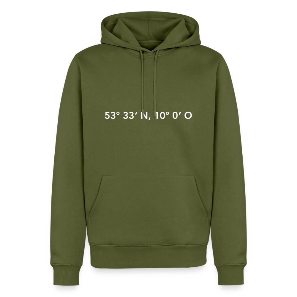 Hoodie Hamburg "GPS" Bright Edition - Khaki