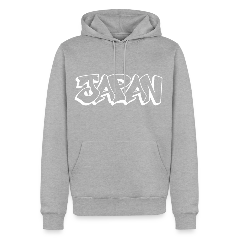Hoodie Japan Graffiti "JP Bright Edition" - Grau meliert