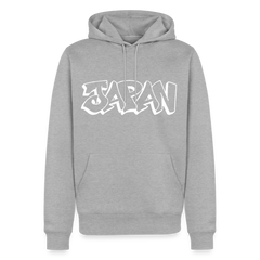 Hoodie Japan Graffiti "JP Bright Edition" - Grau meliert