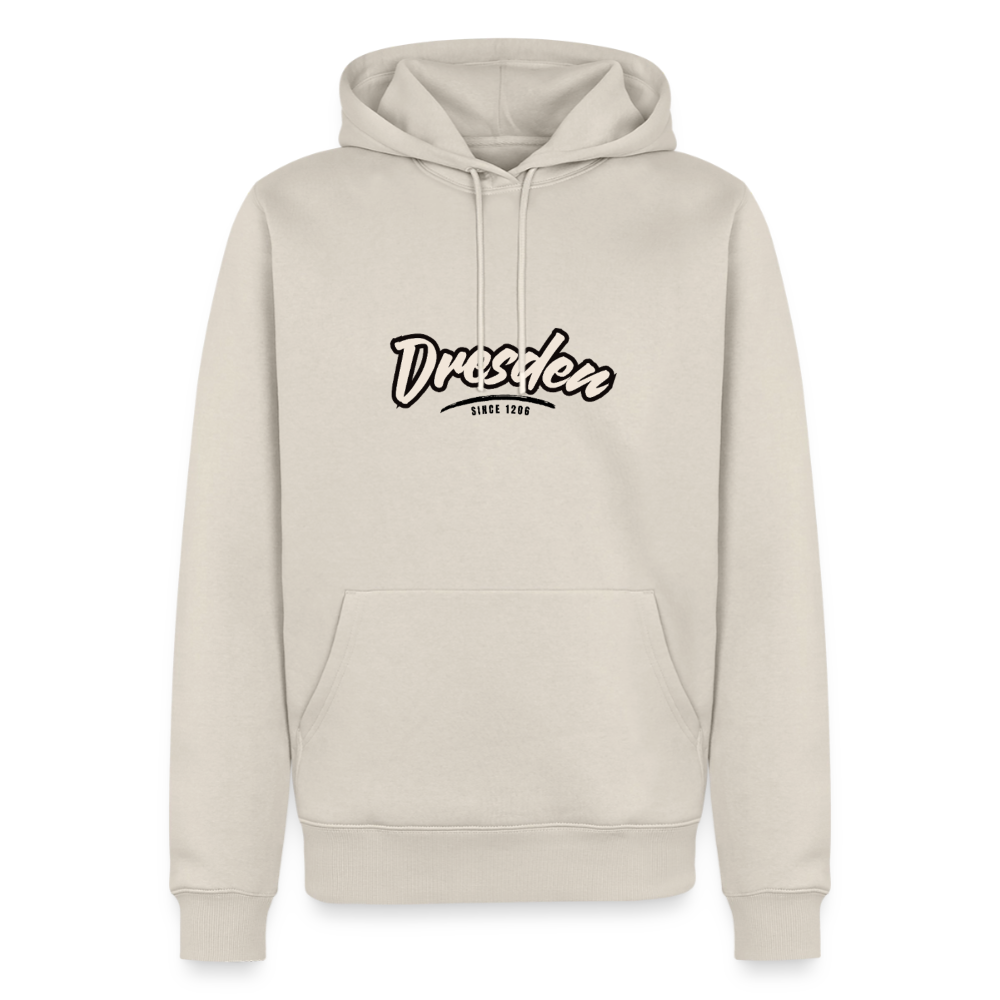 Hoodie Dresden "Graffiti Tag" - Beige