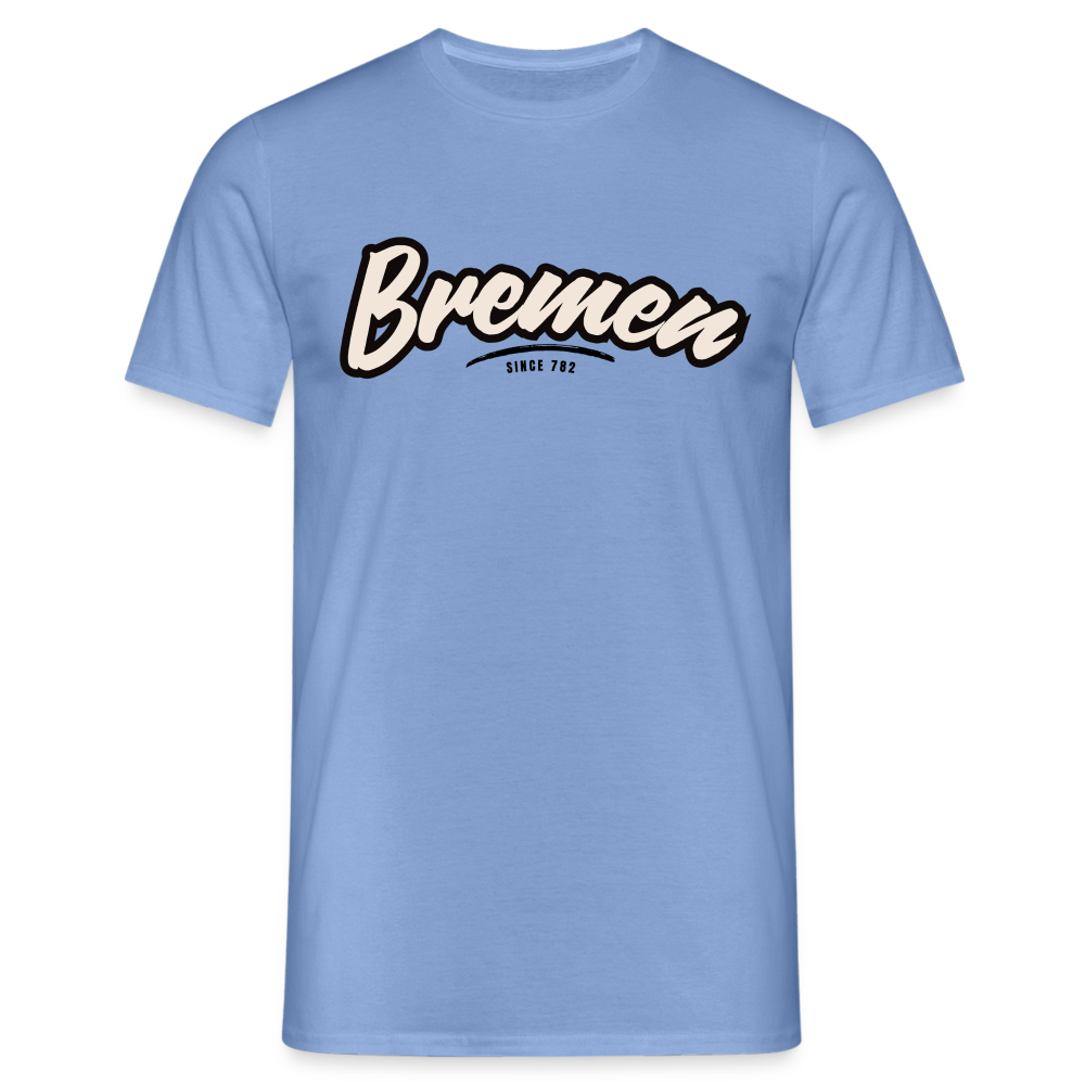 T-Shirt Bremen "Graffiti Tag" - carolina blue