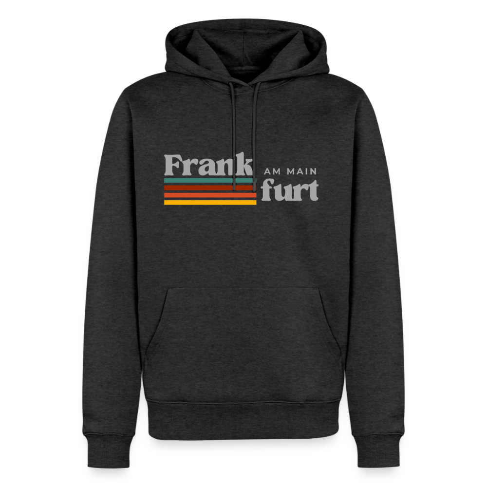 Hoodie Frankfurt (Main) "Retro" - Anthrazit meliert
