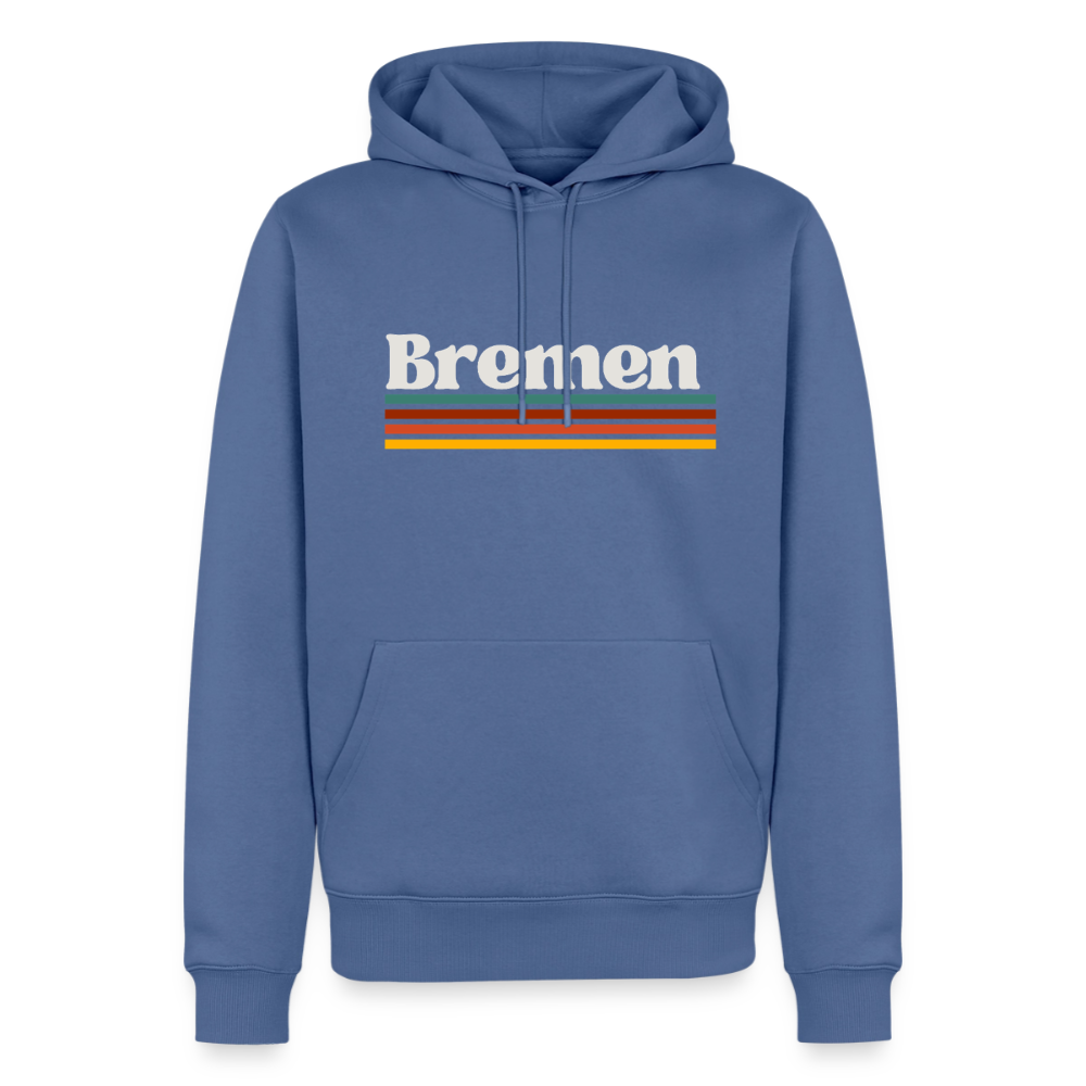 Hoodie Bremen "Retro" - Taubenblau