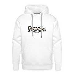Hoodie Dresden "Graffiti Tag" - Weiß