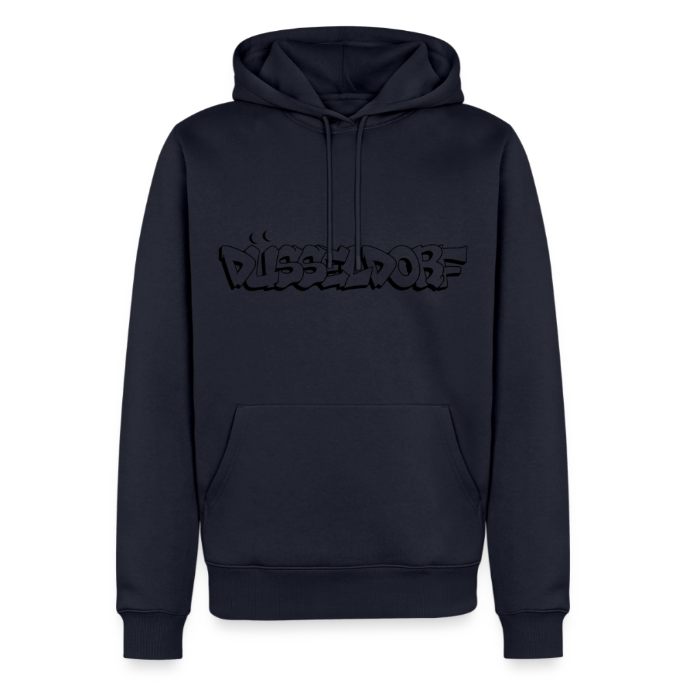 Hoodie Düsseldorf "Graffiti" Dark Edition - Navy