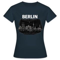 T-Shirt Ladies Berlin "Skyline" - Navy