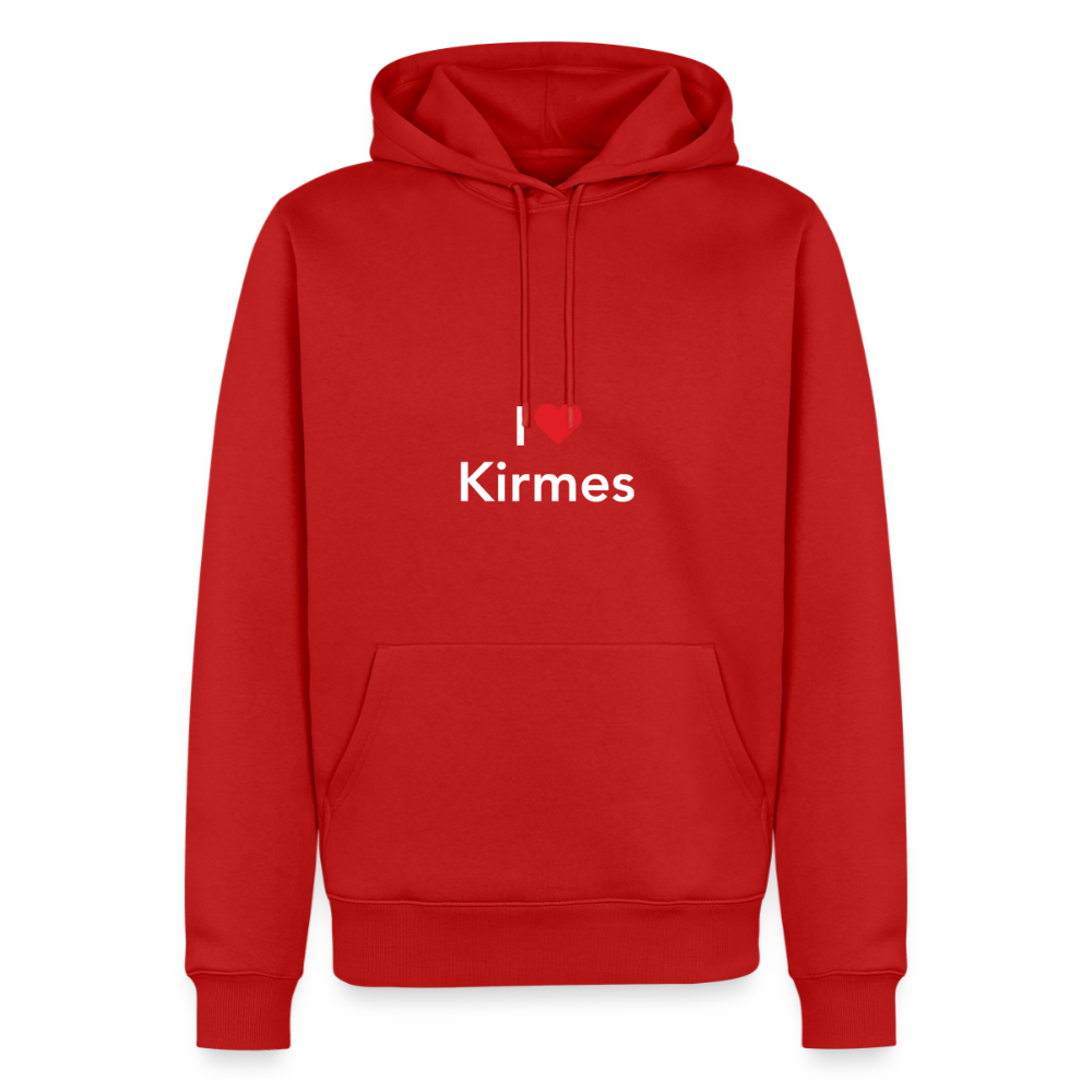 Hoodie "I Love Kirmes" Bright Edition - Rot