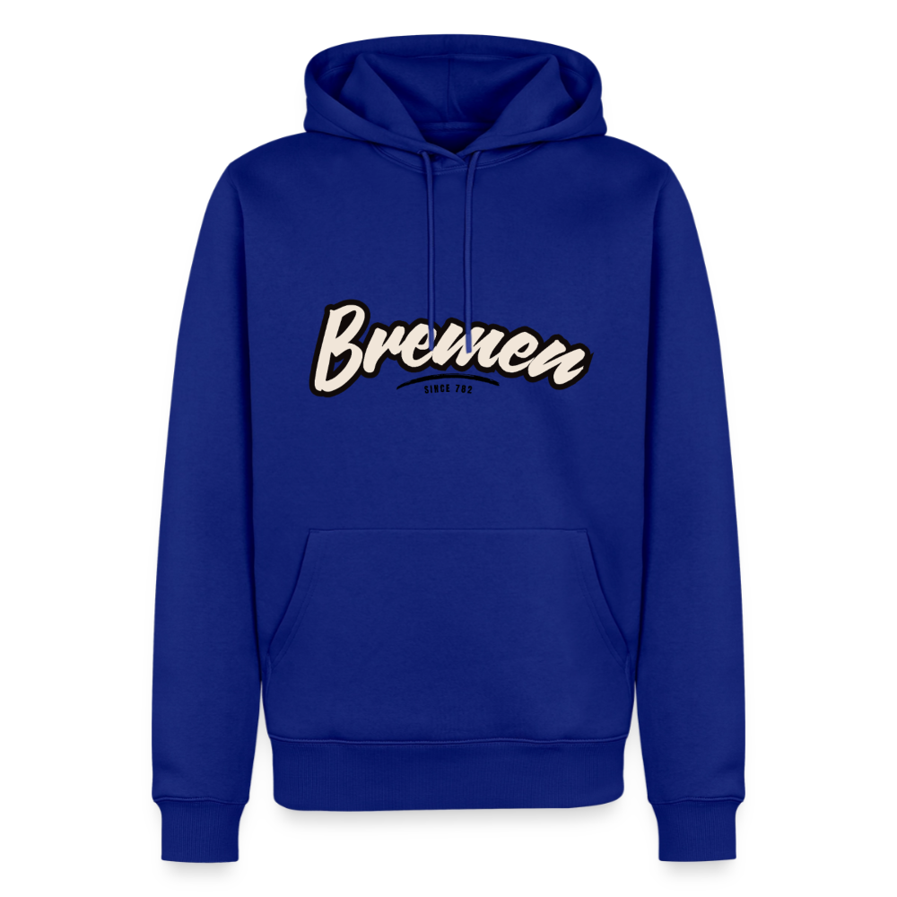 Hoodie Bremen "Graffiti Tag" - Royalblau