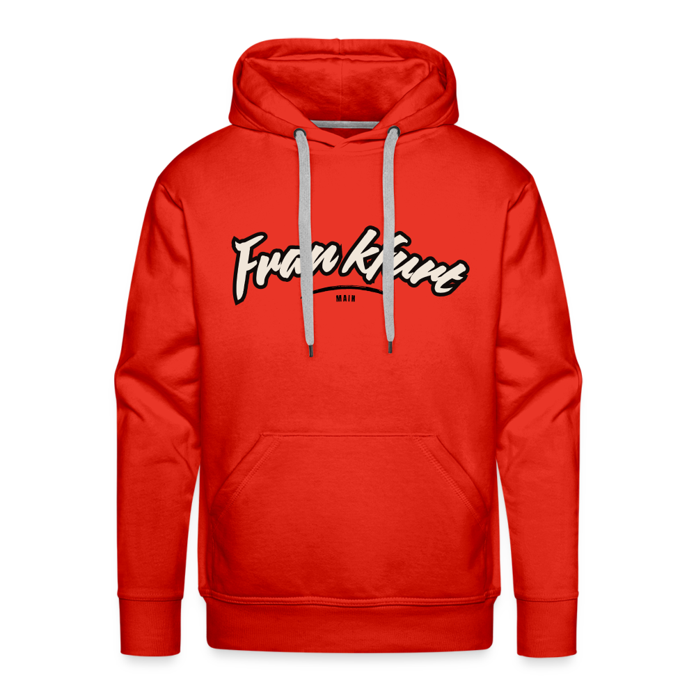 Hoodie Frankfurt (Main) "Graffiti Tag" - Rot