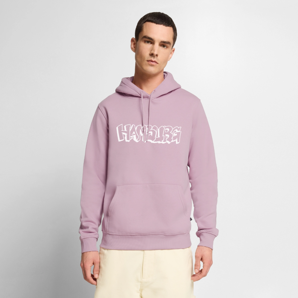 Hoodie Hamburg "Graffiti" Bright Edition - Altrosa