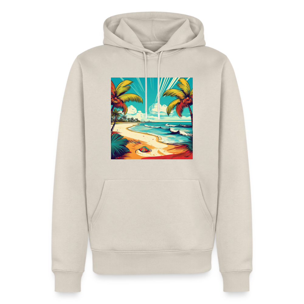 Hoodie Mexico "Paradise Tulum" - Beige