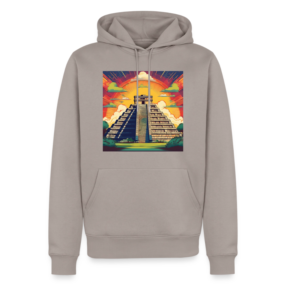 Hoodie Mexico "Pyramide" - Taupe