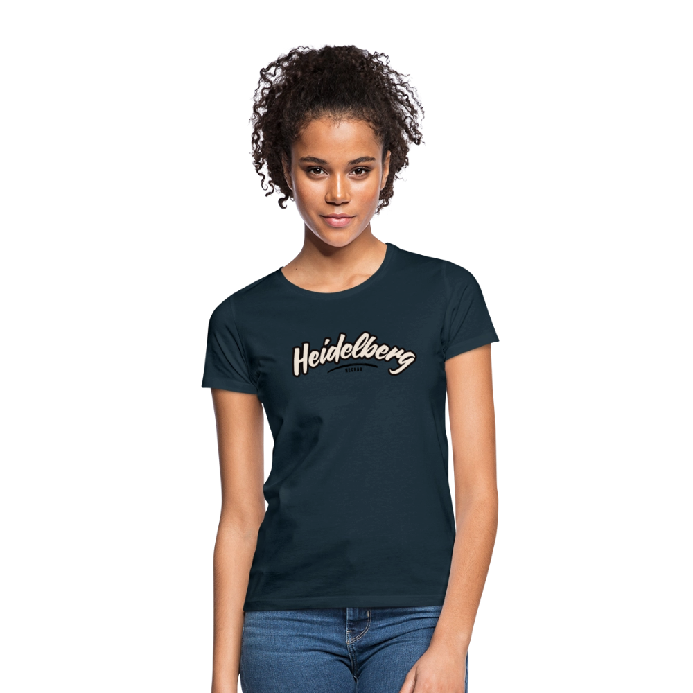 T-Shirt Ladies Heidelberg "Graffiti Tag" - Navy