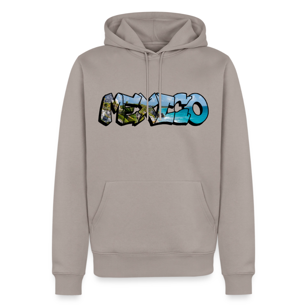 Hoodie Mexico Graffiti "Riviera" - Taupe